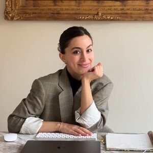 Vintage Barney’s Ermenegildo Zegna Italian Houndstooth Blazer